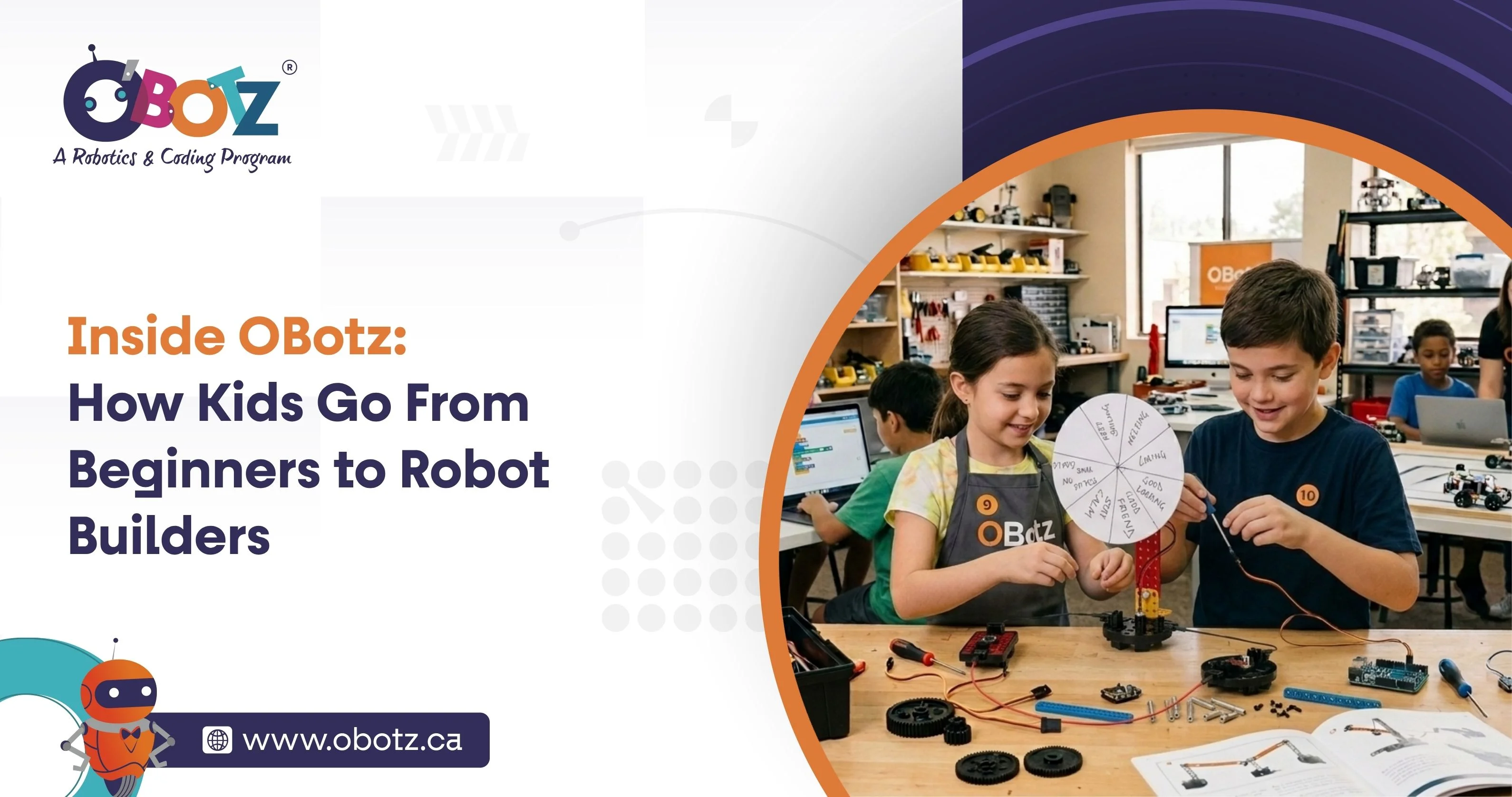 Inside OBotz: How Kids Go From Beginners to Robot Builders