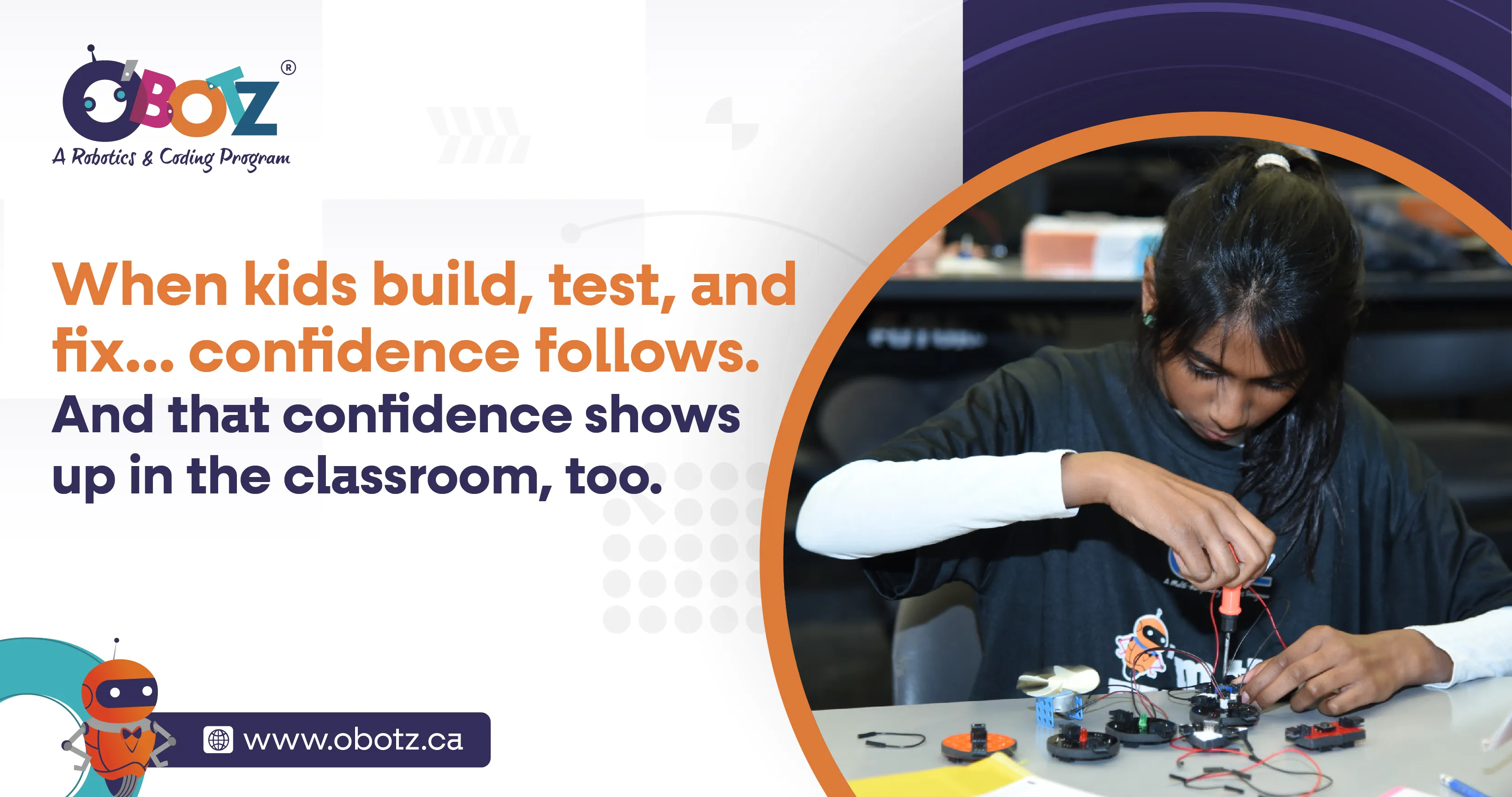 When kids build, test, and fix… confidence follows.
And that confidence shows up in the classroom, too.