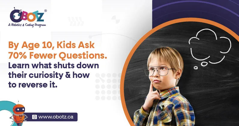 By Age 10, Kids Ask 70% Fewer Questions.
Learn what shuts down their curiosity & how to reverse it.